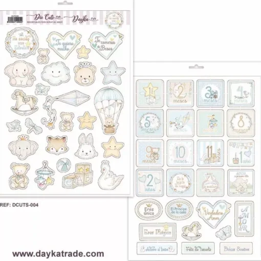 Die-Cuts Recortables Ha Nacido Una Estrella Niño Dayka