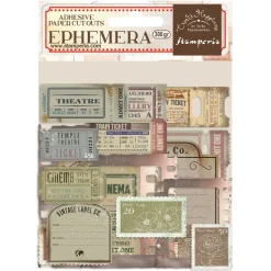 Die-Cuts Tickets Ephemera Create Happiness Christmas Plus Stamperia