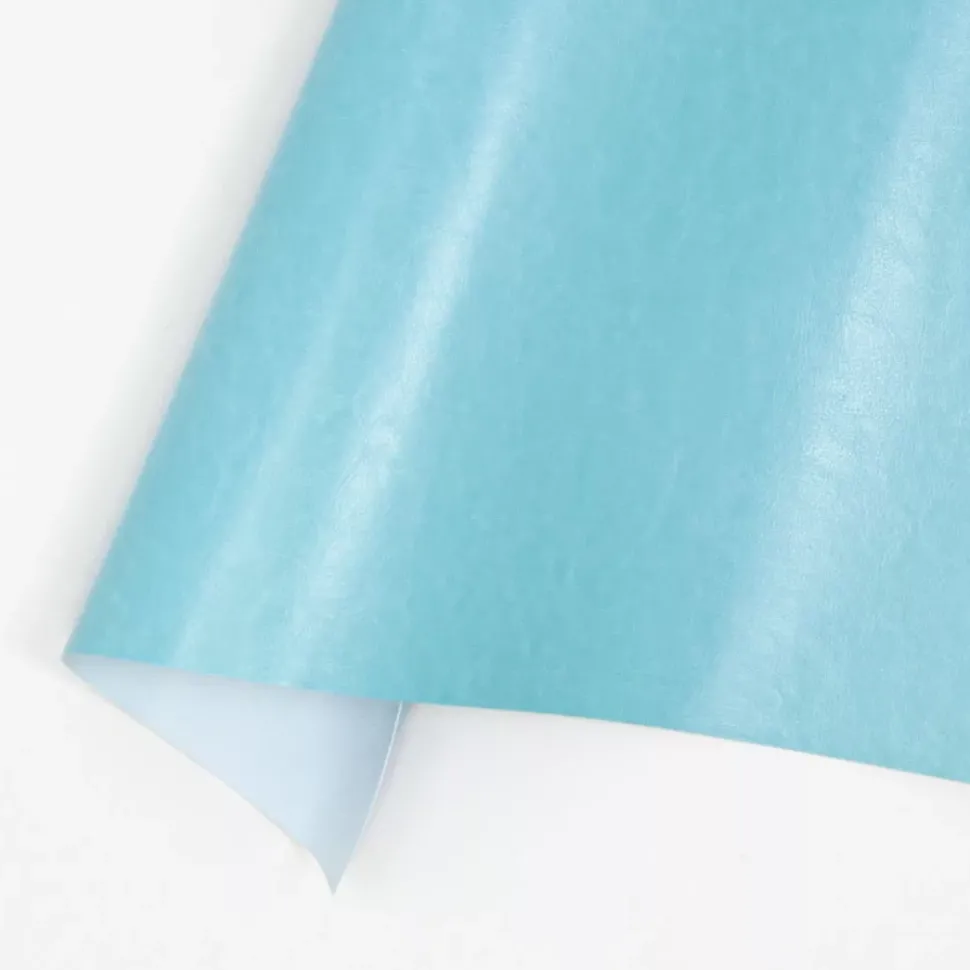 Ecopiel Satinada Capri Blue Craftelier 35x50cm