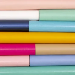 Ecopiel Satinada Capri Blue Craftelier 35x50cm