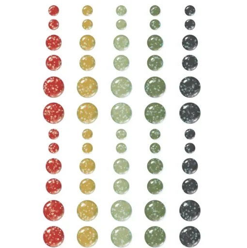 Enamel Dots The Holiday Life Simple Stories