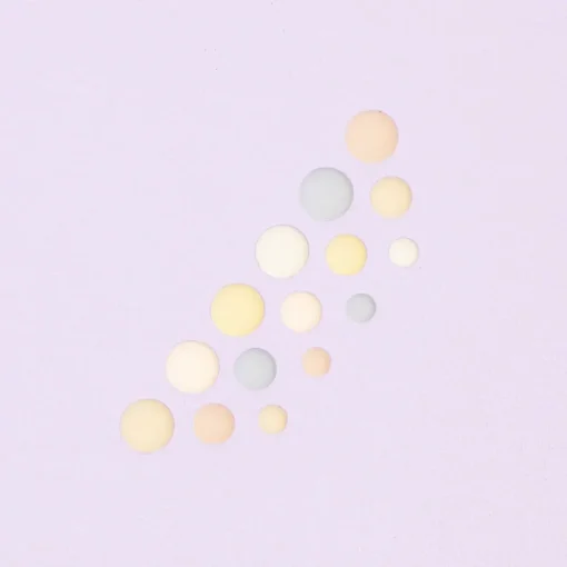 Enamel Dots Vintage Pastel Craftelier