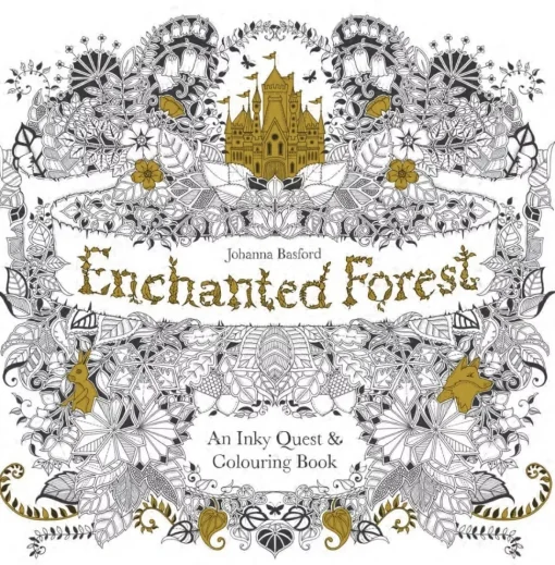 Enchanted Forest An Inky Quest and Coloring Book