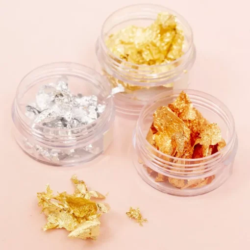Escamas Foil Flakes Silver Craftelier
