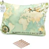 Estuche con cremallera Wanderlust Explorer 49 and Market