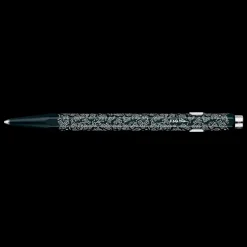 Estuche metálico con bolígrafo Negro Keith Haring Caran d'Ache