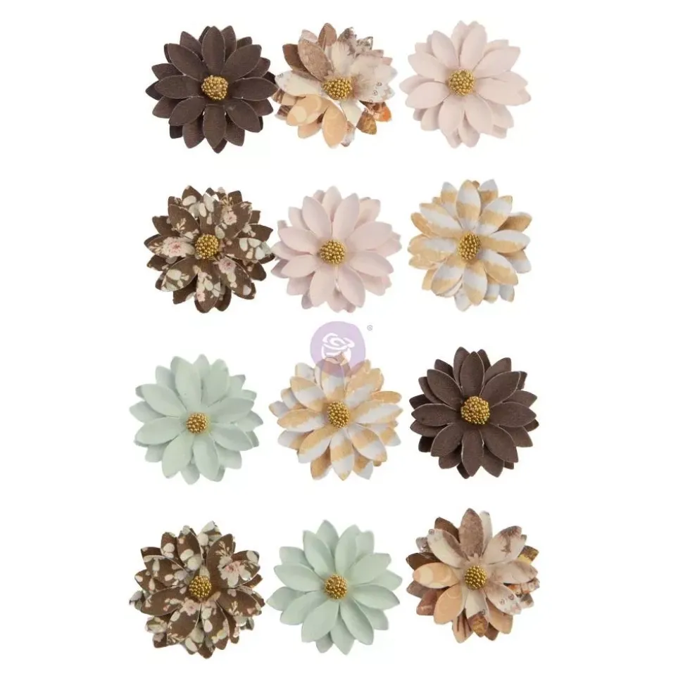 Flores de Papel Brown Valley Golden Desert Prima