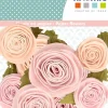 Flores de papel variadas Secret Garden