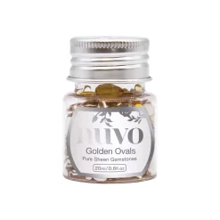 Gemstones Pure Sheen Golden Ovals Nuvo