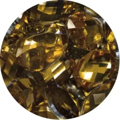 Gemstones Pure Sheen Golden Ovals Nuvo