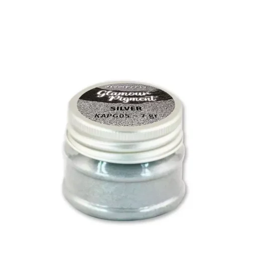 Glamour Powder Pigment Silver Stamperia