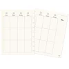 Hojas de Planner de Disco Semanales con los Días de la Semana Craftelier