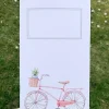 Journey Notebook White Bicycle So Romantic Studio Forty 10x21cm