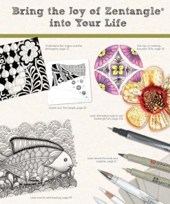 Joy of Zentangle Drawing Your Way to Increased Creativity Focus and Well-Being