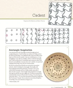 Joy of Zentangle Drawing Your Way to Increased Creativity Focus and Well-Being