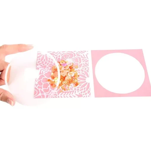 Juego de 4 Domos Transparentes Sizzix