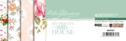 Kit 4 Vellum My Pretty Little House Alberto Juarez 30x30cm