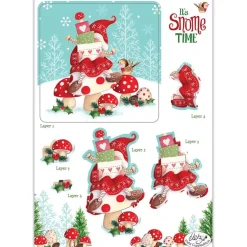 Kit de decoupage It s Snome Time Craft Consortium