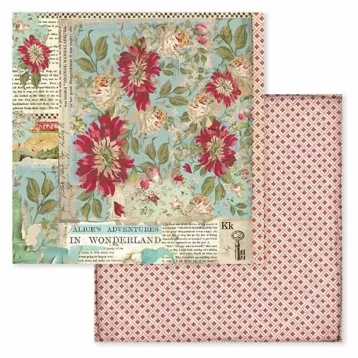 Kit de Scrapbooking Alice Stamperia 30x30cm
