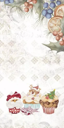 Kit de Scrapbooking All I Want For Christmas PapersForYou 15x30cm