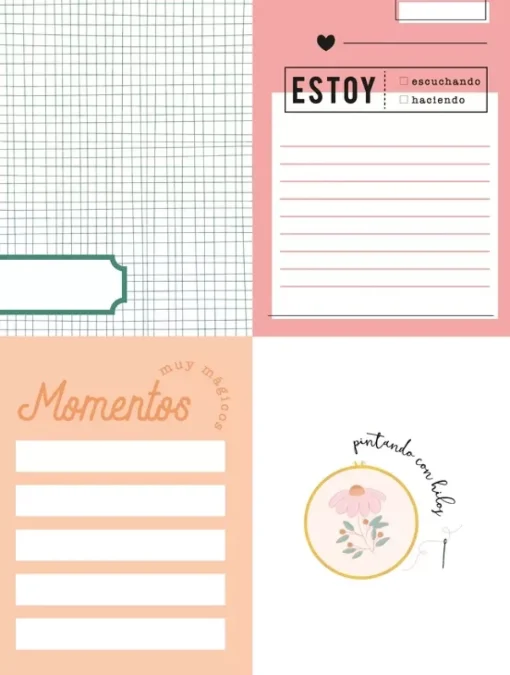 Kit de scrapbooking Anne Sami Garra 15x20cm