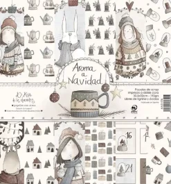 Kit de Scrapbooking Aroma a Navidad El Altillo de los Duendes 30x32cm