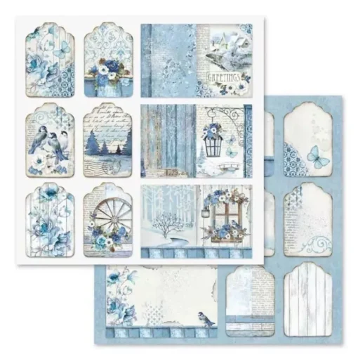 Kit de Scrapbooking Blue Land Stamperia 30x30cm