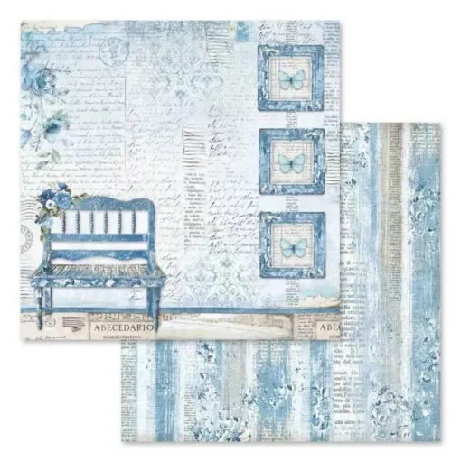 Kit de Scrapbooking Blue Land Stamperia 30x30cm