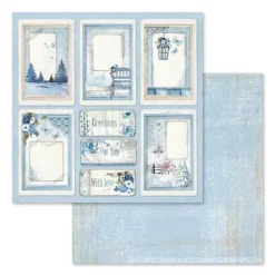 Kit de Scrapbooking Blue Land Stamperia 30x30cm