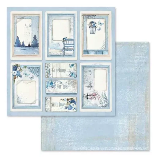 Kit de Scrapbooking Blue Land Stamperia 30x30cm