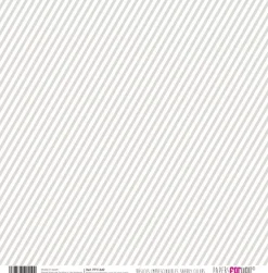 Kit de Scrapbooking Básicos Gris PapersForYou 30x30cm