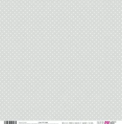 Kit de Scrapbooking Básicos Gris PapersForYou 30x30cm