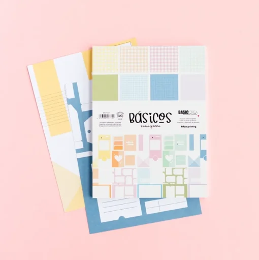 Kit de scrapbooking Básicos Sami Garra 15x20cm
