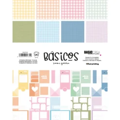 Kit de scrapbooking Básicos Sami Garra 15x20cm