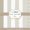 Kit de Scrapbooking Básicos Tierra PapersForYou 30x30cm