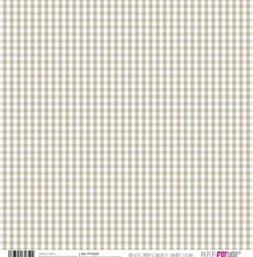 Kit de Scrapbooking Básicos Tierra PapersForYou 30x30cm