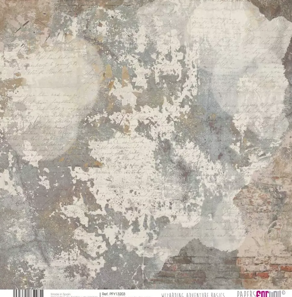 Kit de scrapbooking Básicos Wizarding Adventure II PapersForYou 30x30cm