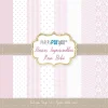 Kit de scrapbooking Básicos Rosa bebé PapersForYou 15x15cm