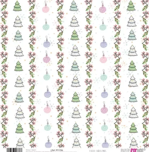 Kit de scrapbooking Cuqui Christmas PapersForYou 30x30cm