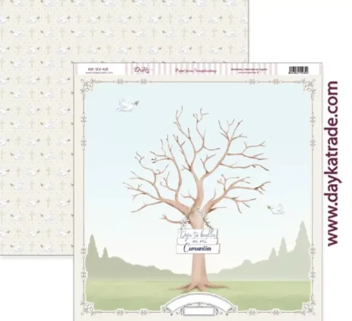 Kit de Scrapbooking Mi Primera Comunión Niño Dayka 2021 20x20cm