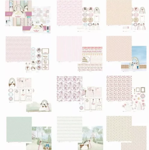 Kit de scrapbooking Mi Primera Comunión Chica Artis Decor 30x30cm