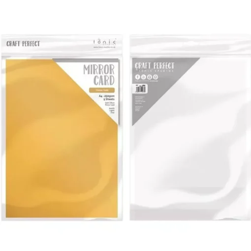 Kit de scrapbooking Mirror Card Honey Gold Tonic A4