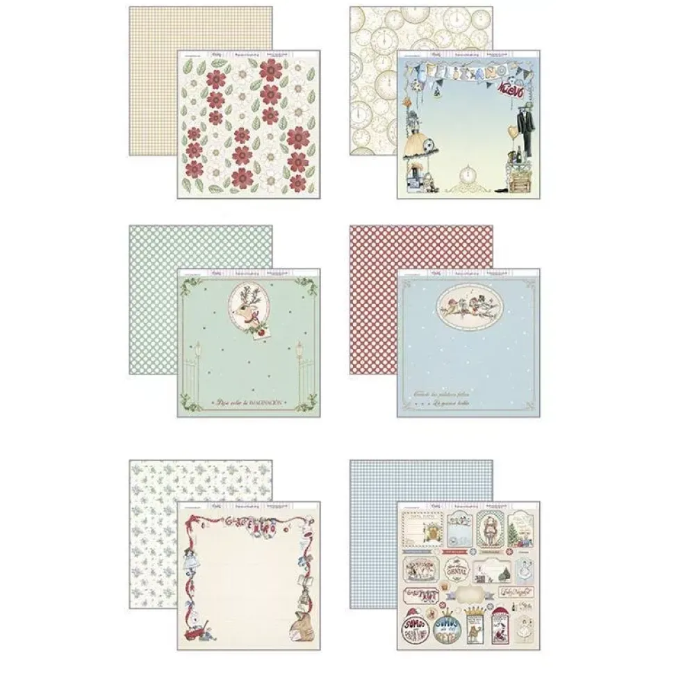 Kit de Scrapbooking Navidad Dayka 30x30cm