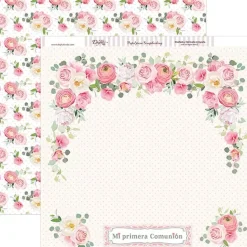 Kit de scrapbooking Niña de comunión 2018 Dayka 30x30cm