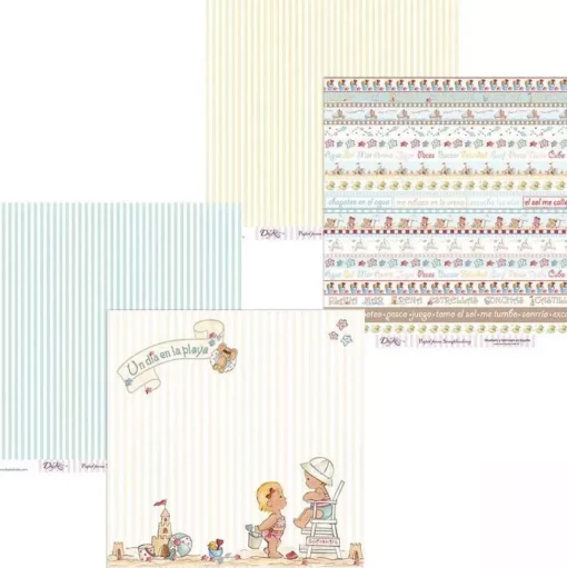 Kit de Scrapbooking Playa Dayka 30x30cm