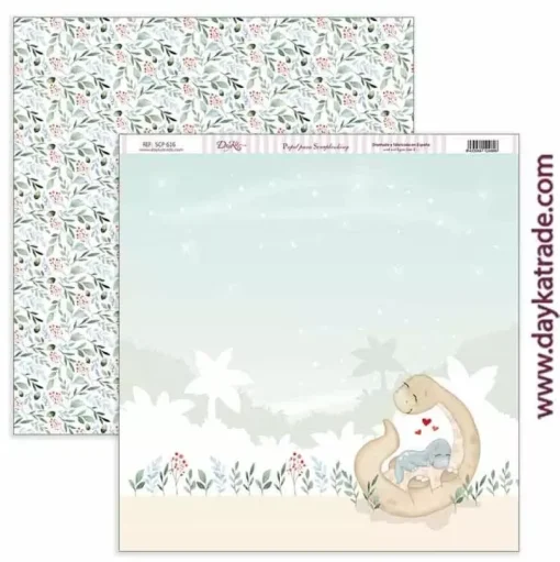 Kit de Scrapbooking Puro Amor Azules Dayka 30x30cm
