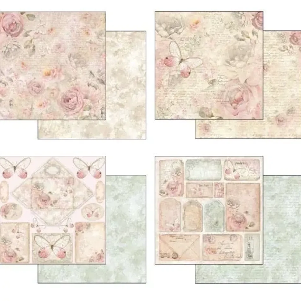 Kit de Scrapbooking Shabby Rose Stamperia 30x30cm