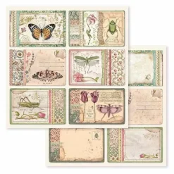 Kit de Scrapbooking Spring Botanic Stamperia 30x30cm