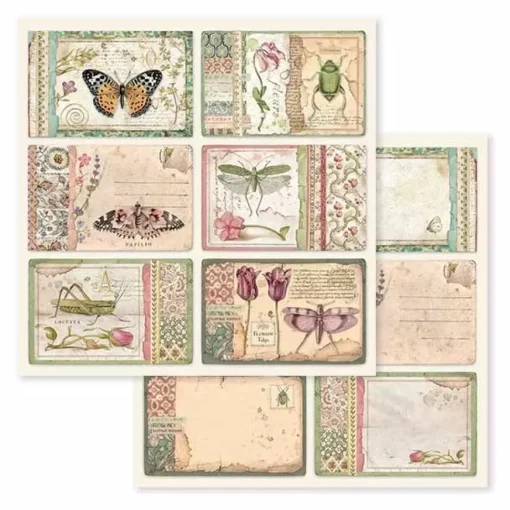 Kit de Scrapbooking Spring Botanic Stamperia 30x30cm