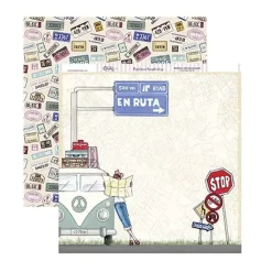 Kit de Scrapbooking Vacaciones Dayka 30x30cm